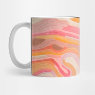70s Abstract Boho Pattern Mug